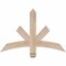 Ekena Millwork Alberta Smooth Timber Gable Bracket, Douglas Fir, 36"W x 24"H x 1 1/2"D x 3 1/2"F, 16/12 Pitch GBW036X24X0204ALB00SDF - alternate 1